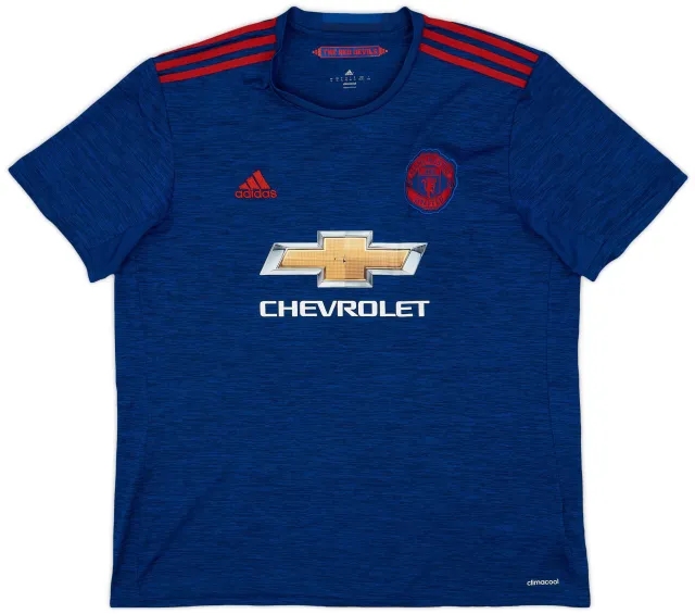 adidas 2016-17 Manchester United Away Shirt - 5/10 - (XL)