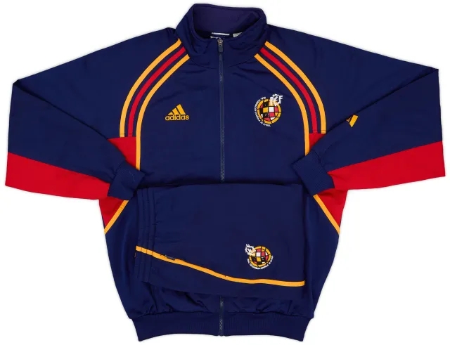 2000-02 Spain adidas Tracksuit - 8/10 - (L)