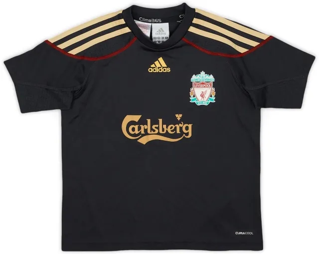 adidas 2009-10 Liverpool Away Shirt - 8/10 - (5-6 Years)