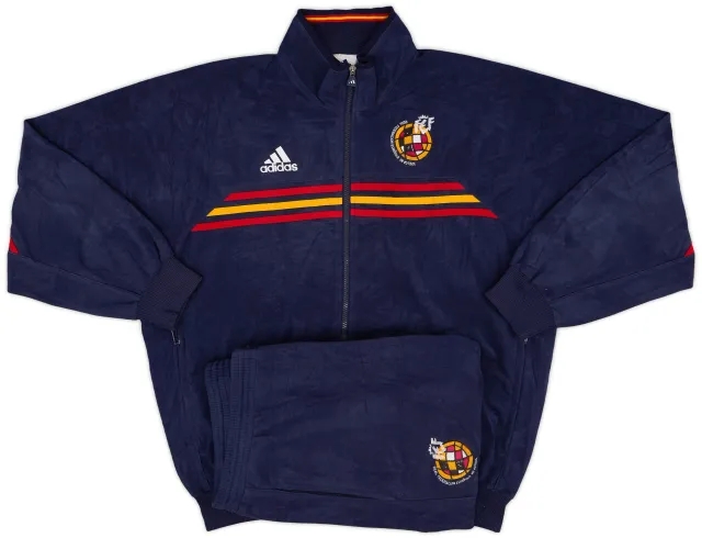 1998-00 Spain adidas Tracksuit - 9/10 - (L)