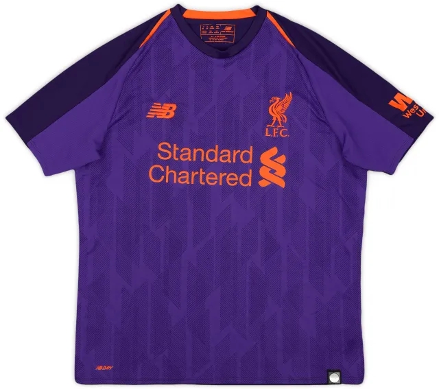 NewBalance 2018-19 Liverpool Away Shirt - 9/10 - (XL.Boys)