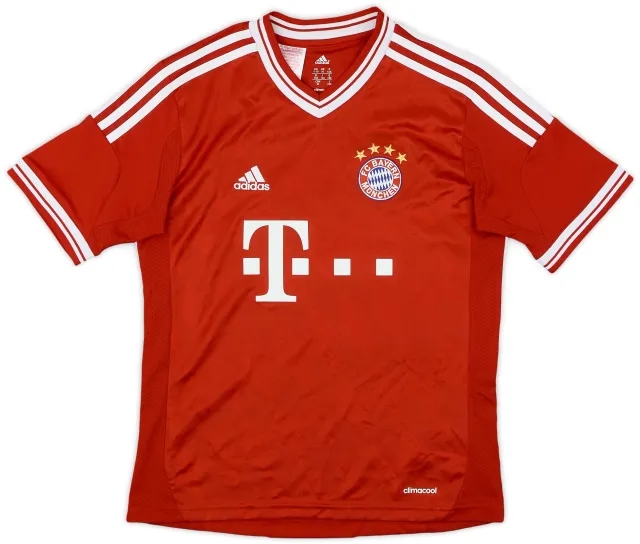 adidas 2013-14 Bayern Munich Home Shirt - 8/10 - (M.Boys)
