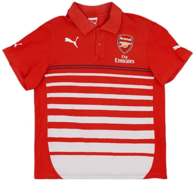 2014-15 Arsenal Puma Polo Shirt - 6/10 - (M)