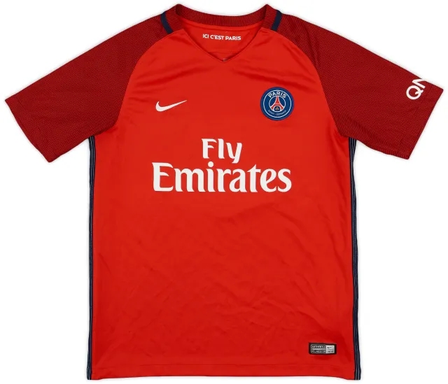 Nike 2016-17 Paris Saint-Germain Away Shirt - 8/10 - (XL.Boys)