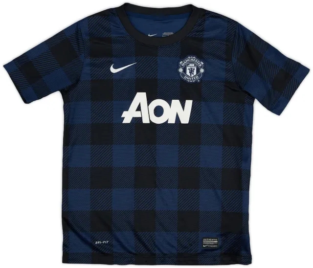 Nike 2013-14 Manchester United Away Shirt - 9/10 - (L.Boys)