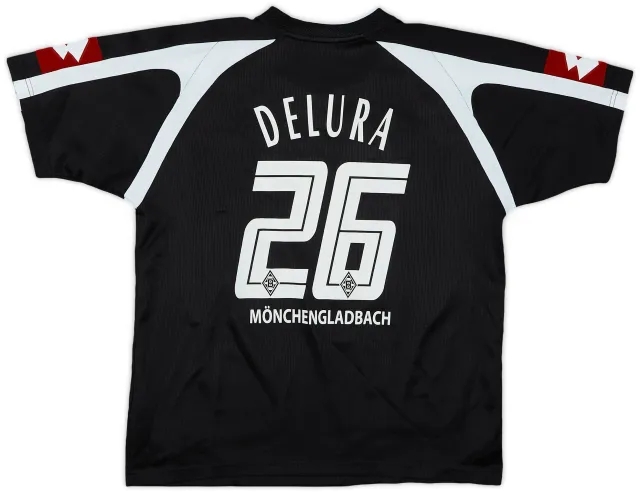 Lotto 2005-07 Borussia Monchengladbach Away Shirt Delura #26 - 8/10 - (L.Boys)