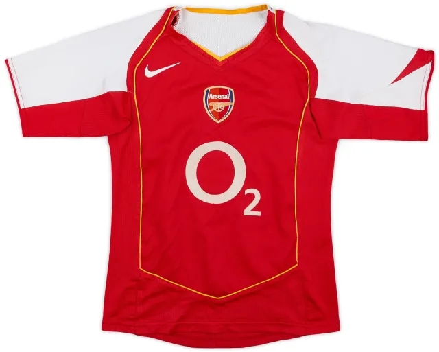 Nike 2004-05 Arsenal Home Shirt - 6/10 - (M.Boys)