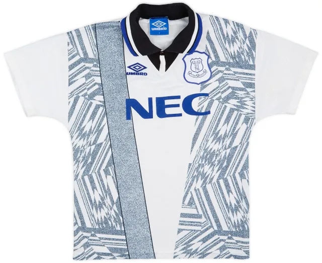 Umbro 1994-95 Everton Away Shirt - 9/10 - (Y)