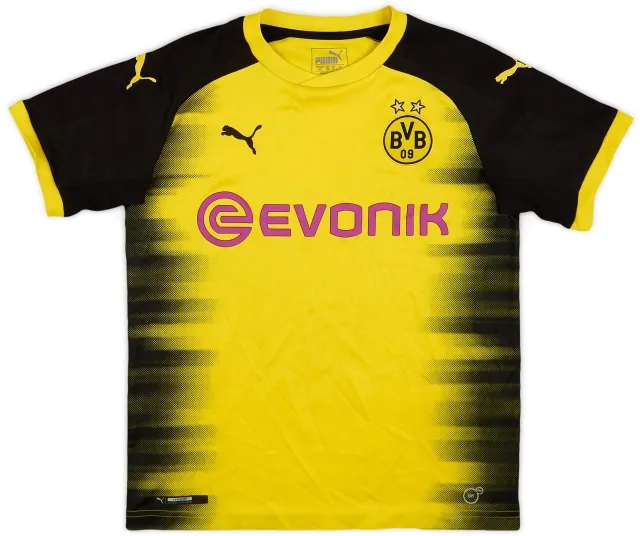 Puma 2017-18 Borussia Dortmund European Home Shirt - 8/10 - (M.Boys)