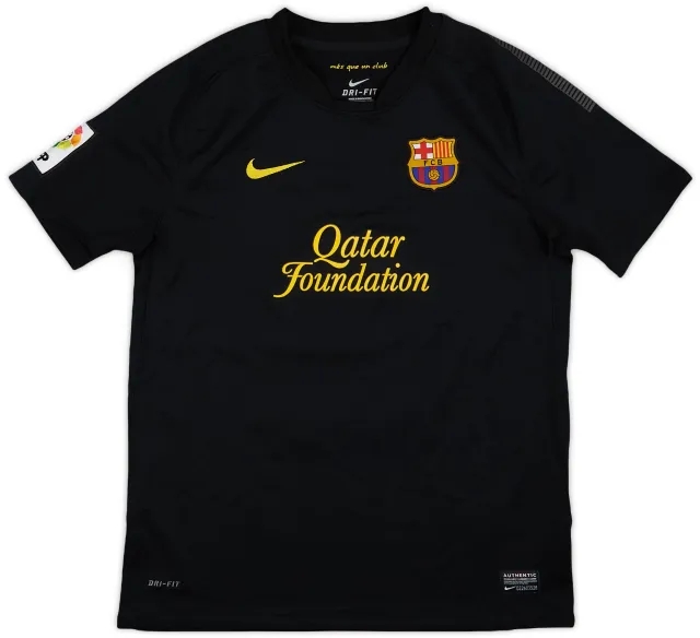 Nike 2011-12 Barcelona Away Shirt - 9/10 - (L.Boys)