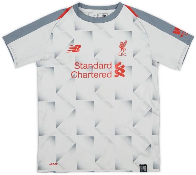 NewBalance 2018-19 Liverpool Third Shirt - 7/10 - (6-7 Years)