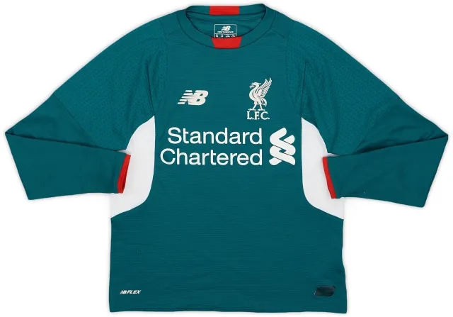 NewBalance 2015-16 Liverpool GK Shirt - 5/10 - (S.Boys)