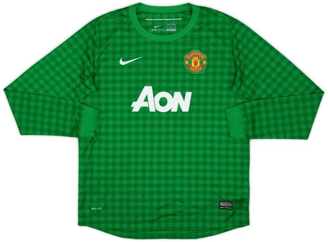 Nike 2012-13 Manchester United GK Shirt - 8/10 - (XL.Boys)