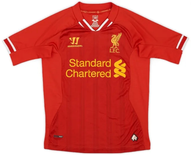 2013-14 Liverpool Home Shirt - 7/10 - (S.Boys)