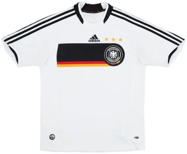 adidas 2008-09 Germany Home Shirt - 7/10 - (L.Boys)