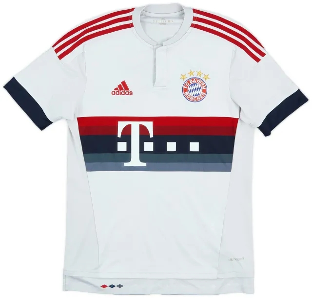 adidas 2015-16 Bayern Munich Away Shirt - 4/10 - (S)
