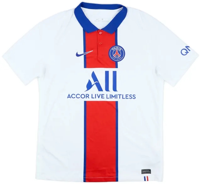 Nike 2020-21 Paris Saint-Germain Away Shirt - 8/10 - (L)