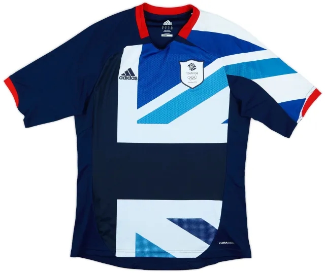 adidas 2012 Team GB Olympic Home Shirt - 7/10 - (M)