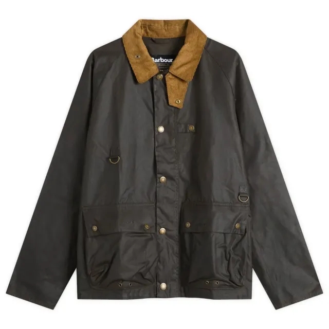 Barbour Men's Utility Spey Wax Jacket Olive