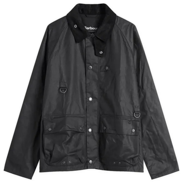 Barbour Men's Utility Spey Wax Jacket Navy