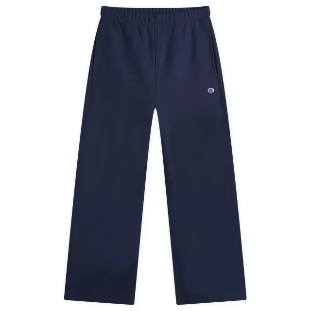 Champion Men's Reverse Weave Straight Hem Sweatpants Blue