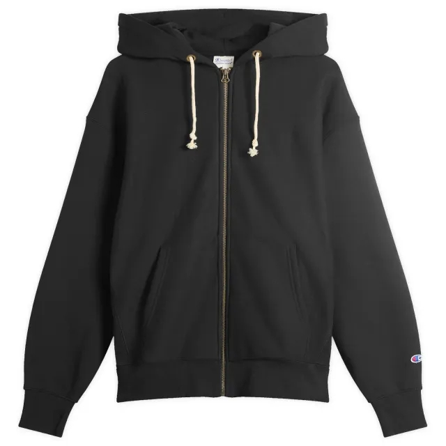 Champion Men's Reverse Weave Fleece Zip Hoodie Black