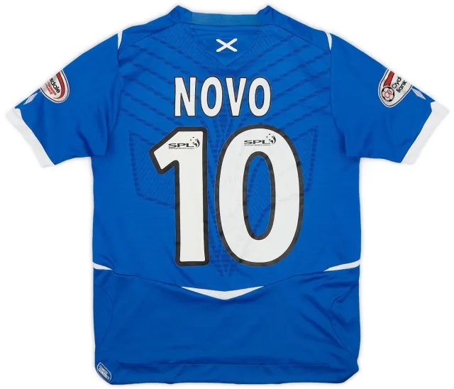 Umbro 2008-09 Rangers Home Shirt Novo #10 - 7/10 - (M.Boys)