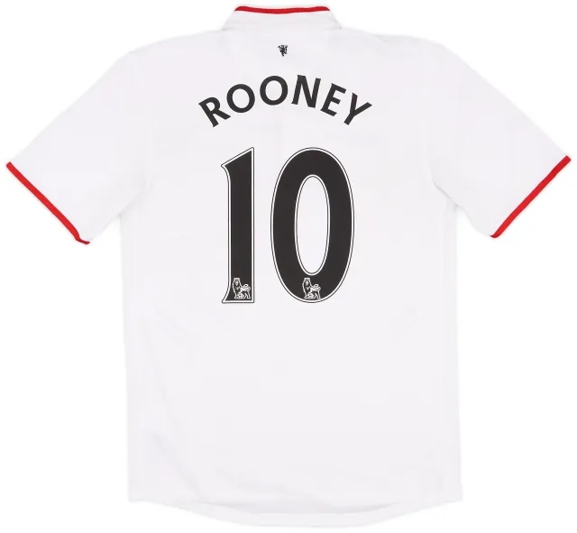 Nike 2012-14 Manchester United Away Shirt Rooney #10 - 8/10 - (S)