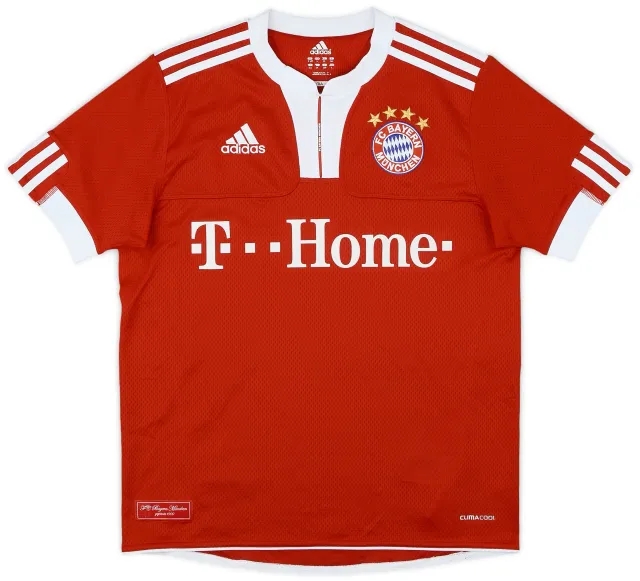 adidas 2009-10 Bayern Munich Home Shirt - 9/10 - (L.Boys)