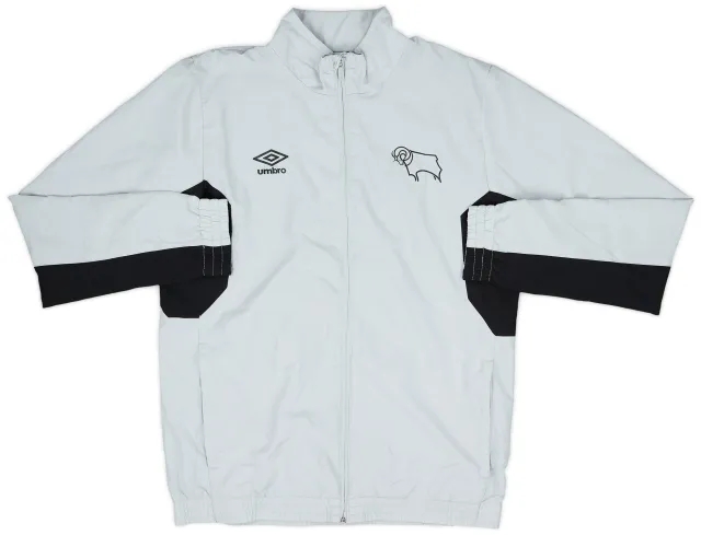 2015-16 Derby County Umbro Track Jacket - 8/10 - (M)