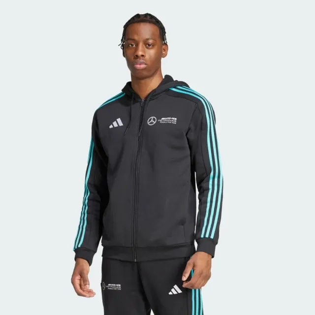 adidas MERCEDES - AMG PETRONAS FORMULA ONE TEAM DNA FULL ZIP HOODIE