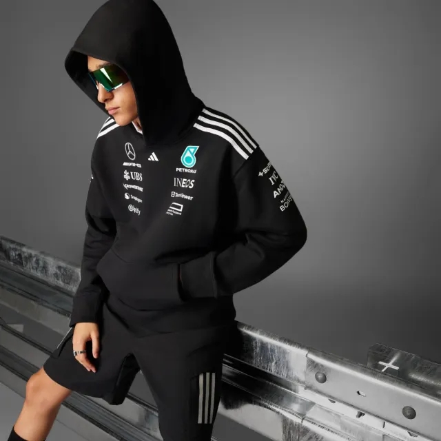 Sweatshirt Adidas X Mercedes Amg Petronas Formula One Team Team Hoodie Black/ Black/ White Xxl