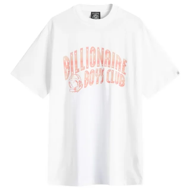 Billionaire Boys Club Men's Mountain Fill Arch Logo T-Shirt White