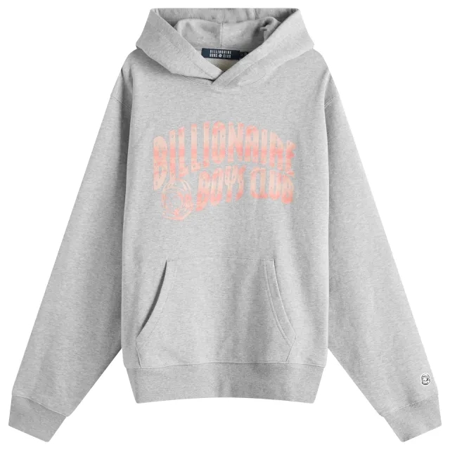 Billionaire Boys Club Men's Mountain Fill Arch Logo Hoodie Heather Grey
