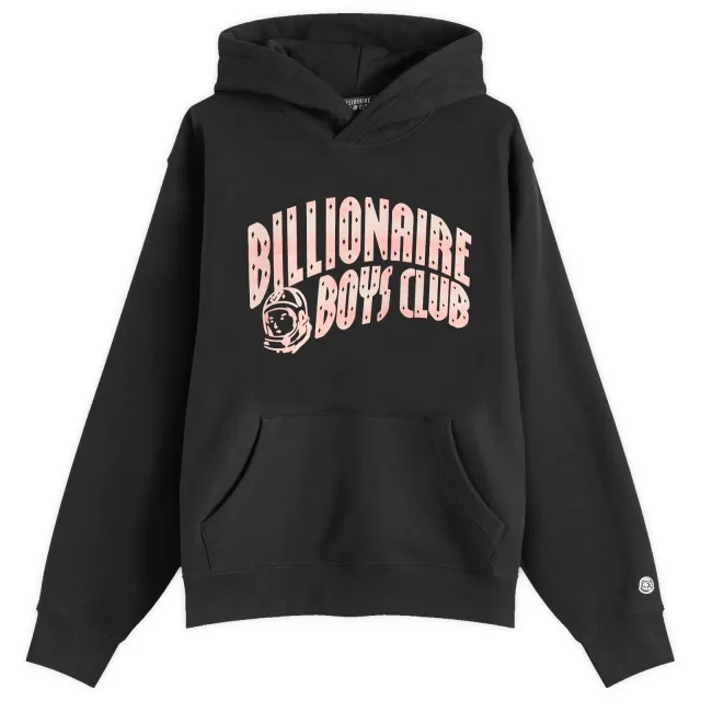 Billionaire Boys Club Men's Mountain Fill Arch Logo Hoodie Black