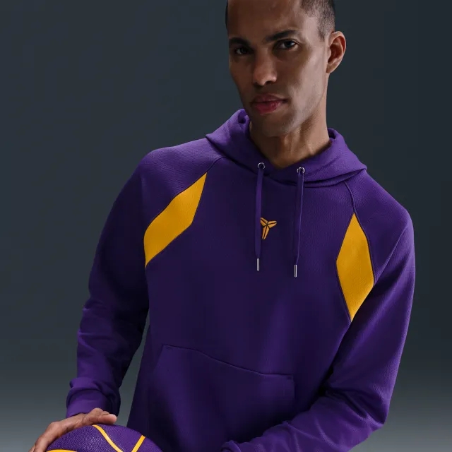 Nike Kobe Therma-FIT Pullover Hoodie - Purple - Polyester