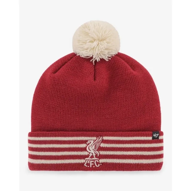 Liverpool FC LFC 47 Shankly Cuff Knit Bobble Hat