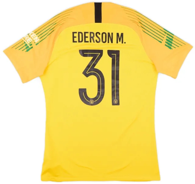 Nike 2018-19 Manchester City Authentic GK Third S/S Shirt - 9/10 - (XL)