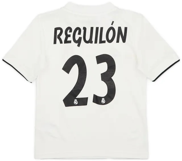 adidas 2018-19 Real Madrid Home Shirt Reguilon #23 - 6/10 - (7-8 Years)