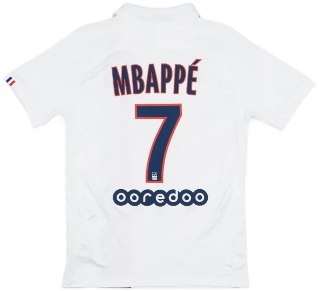 Nike 2019-20 Paris Saint-Germain Third Shirt Mbappe #7 - 8/10 - (S)