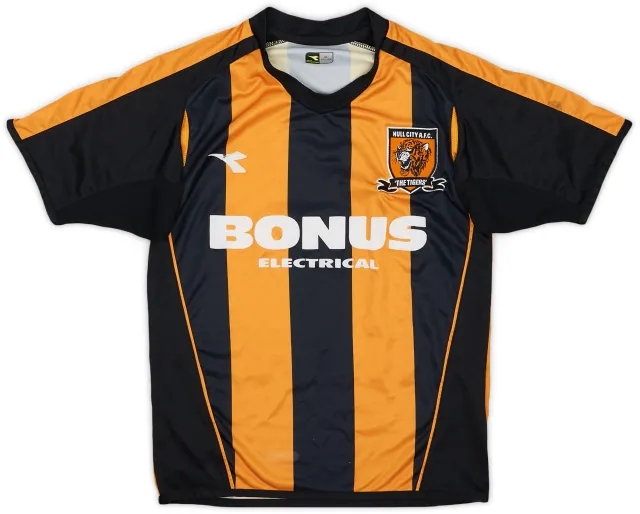 Diadora 2006-07 Hull City Home Shirt - 5/10 - (S.Boys)