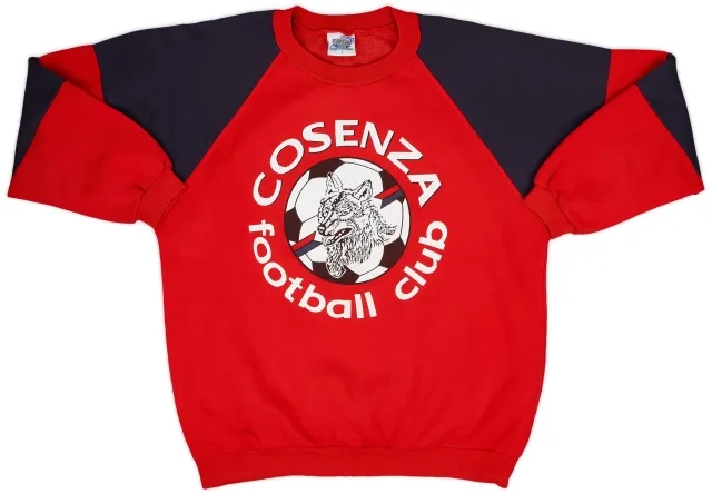 Hoodies/Sweat Tops 1990-91 Cosenza Le Felpe Dei Grandi Club Sweat Top - 8/10 - (L)