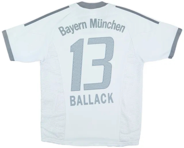 adidas 2002-03 Bayern Munich Away Shirt Ballack #13 - 5/10 - (S)