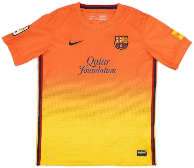 Nike 2012-13 Barcelona Away Shirt - 8/10 - (XL.Boys)