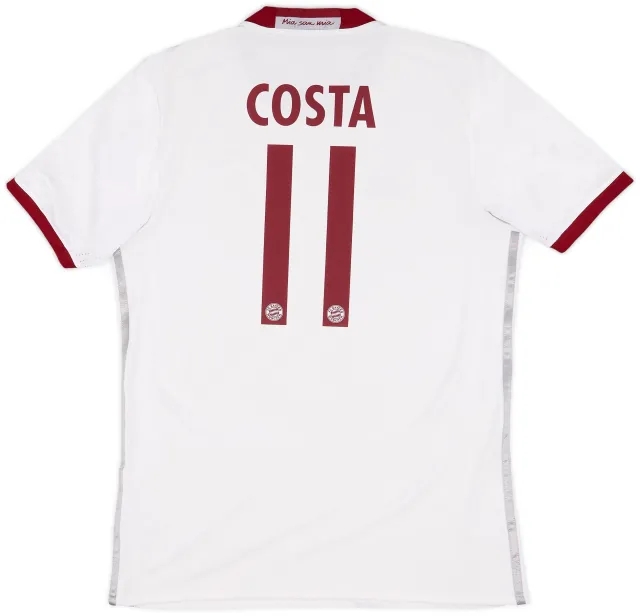 adidas 2016-17 Bayern Munich Third Shirt Costa #11 - 6/10 - (XL)