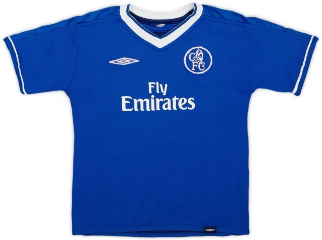 Umbro 2003-05 Chelsea Home Shirt - 6/10 - (6-7 Years)