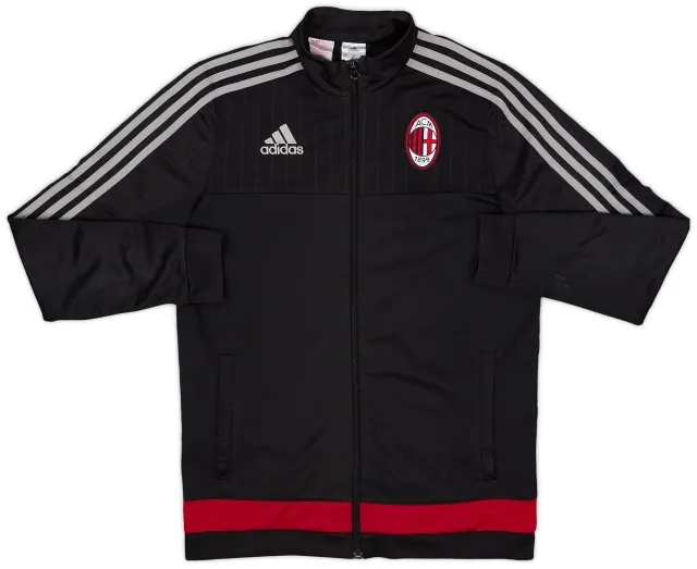 2015-16 AC Milan adidas Track Jacket - 8/10 - (XL.Boys)