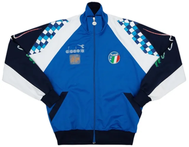 1990 Italy Diadora Track Jacket - 7/10 - (M)