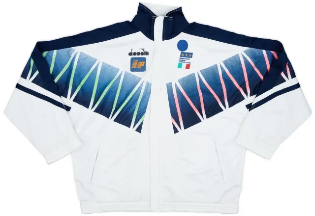 1990 Italy Diadora Track Jacket - 7/10 - (M)