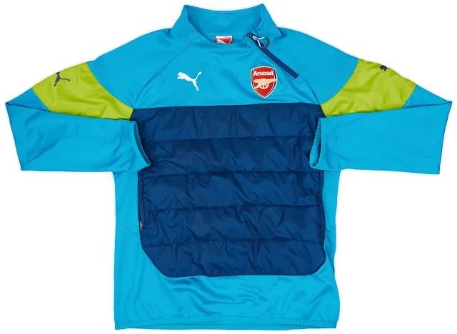 2014-15 Arsenal Puma 1/4 Zip Drill Top - 8/10 - (L)